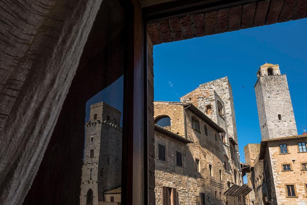 Medieval Palazzo Becci San Gimignano Exterior foto